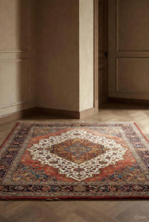 Signature Silk Qum Rug